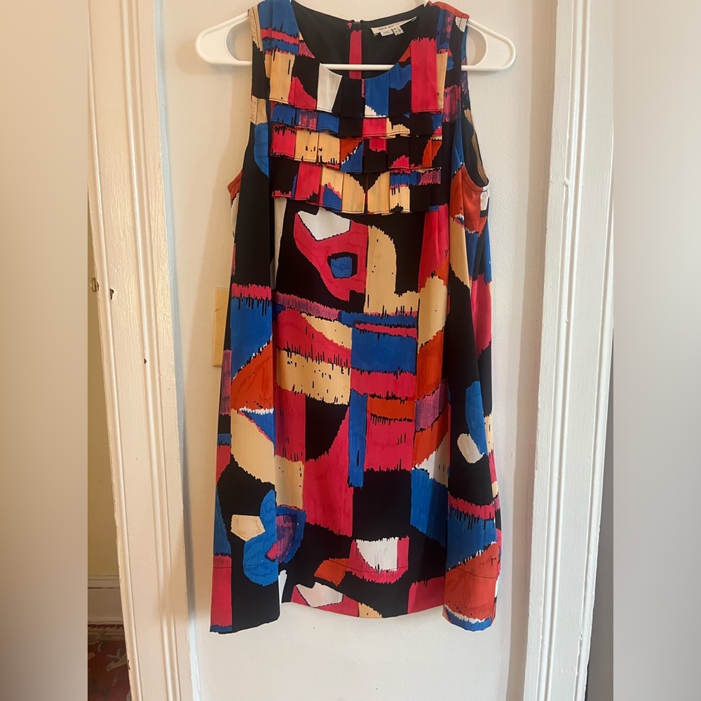 See by Chloe abstract geometric dress size 4